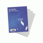 BUVARDS - 16X21 CM - 100G - BLANC - SACHET DE 10