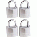 CADENAS À CLÉ EN LAITON ARGENT 629EUR - MASTER LOCK