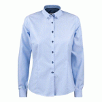 J.HARVEST & FROST RB121 OXFORD CHEMISE FEMMES BLEU CIEL - TAILLE L