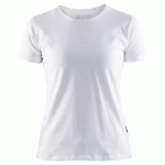 T-SHIRT FEMME BLANC TAILLE XXL - 330410291000XXL - BLAKLADER