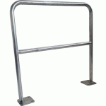 BARRIÈRE DE SÉCURITÉ À PLATINE EN ACIER INOXYDABLE 1 M - VISO