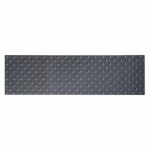 DALLE PODOTACTILE PU AUTO-ADHÉSIVE GRAND FORMAT - 1400 X 400 MM - GRIS DINAC