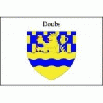 DRAPEAU DOUBS : DIMENSIONS - 100 X 150 CM