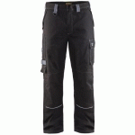 PANTALON RETARDANT-FLAMME NOIR/GRIS TAILLE 40 - BLAKLADER