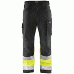 PANTALON SOFTSHELL HAUTE-VISIBILITÉ TAILLE 48C - BLAKLADER