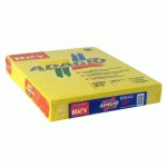 PAPIER COULEUR JAUNE VIF A3 80 G REY ADAGIO COULEURS VIVES - RAMETTES DE 500 FEUILLES