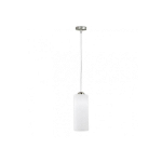 SUSPENSION EN NICKEL SATINÉ MODERN PENDANTS 1 AMPOULE DIAMÈTRE 12 CM - GRIS