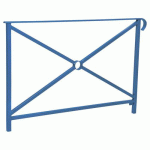 BARRIÈRE HÉRITAGE SIMPLE CROIX 1.50M SIMPLE CROSSE BLEU 5010 - PROCITY