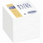BLOC CUBE 90X90 80G BLANC - OXFORD