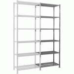 COMBI-PLUS - KIT SUIVANT 6 NIVEAUX - GRILLAGÉ - 2500X1010X400MM - MANORGA