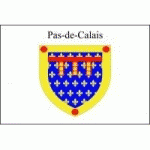 DRAPEAU PAS DE CALAIS : DIMENSIONS - 100 X 150 CM