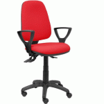 CHAISE TARANCÓN ACCOUDOIRS FIXES - ROUGE - PIQUERAS Y CRESPO