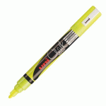 MARQUEUR CRAIE EFFAÇABLE UNI-BALL CHALK POINTE OGIVE 1,8 À 2,5 MM JAUNE