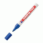 MARQUEUR PERMANENT EDDING 750 PEINTURE POINTE OGIVE DE 2 À 4 MM BLEU
