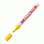 MARQUEUR PERMANENT EDDING 750 PEINTURE POINTE OGIVE DE 2 À 4 MM JAUNE