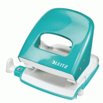 PERFORATEUR DE BUREAU 2 TROUS WOW LEITZ - CAPACITÉ 30 FEUILLES - VERT MENTHE