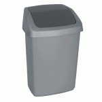 POUBELLE POUR SANITAIRE SANITAIRE COUVERCLE BASCULANT 25 L BLANC - PROBBAX
