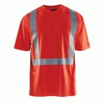 T-SHIRT HAUTE VISIBILITÉ COL V TAILLE 4XL - BLAKLADER