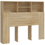 VIDAXL - ARMOIRE DE TÊTE DE LIT CHÊNE SONOMA 120X19X103,5 CM