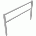BARRIÈRE POUR CHEMINS PIÉTONS GALVANISÉE - 2000MM - SCHAKE