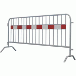 BARRIÈRE TYPE D AVEC PLAQUE LONGUEUR: 250 M 18 BARREAUX - SCHAKE