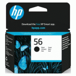 CARTOUCHE HP 56 NOIRE POUR IMPRIMANTE JET D