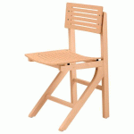 CHAISE EOLE AST - HÊTRE NATUREL - STRUCTURE HÊTRE NATUREL - SUNSET CREATION