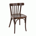 CHAISE INTERIEURE - HETRE TEINTE BRUN FONCE - VIENNA