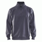 SWEAT COL CAMIONNEUR GRIS TAILLE M - BLAKLADER