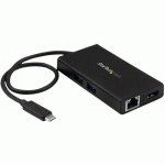 ADAPTATEUR MULTIPORT USB TYPE-C - HDMI 4K - GBE - USB 3.0