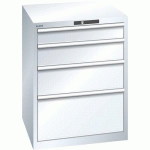 ARMOIRE BLANC PUR 717X725X850 AVEC 4 TIR. 75KG _ 79.382.110 - LISTA