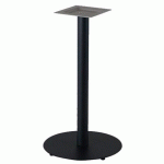 PIED DE TABLE CENTRAL BÉTA ROND NOIR 71 CM