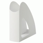 PORTE-REVUES RE-LOOP, A4, PLASTIQUE ÉCOLOGIQUE, BLANC - LOT DE 6