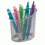 DISTRIBUTEUR DE TROMBONES MESH, EN FIL D'ACIER, GRIS - LOT DE 5