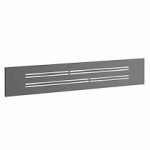 VOILE DE FOND MÉTAL L 180 X H 30 CM - TEAM LINE - ANTHRACITE