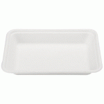 BARQUETTE BIONIC 350 ML 19.6X14.7X2.7 CM CELLULOSE BLANC (VENDU PAR 1000)