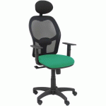 CHAISE ALOCEN TÊTE ET ACCOUDOIRS RÉGLABLES - VERT ÉMERAUDE - PIQUERAS Y CRESPO