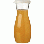 LOT DE 12 - CARAFE EN COPOLYESTER AVEC COUVERCLE 50 CL