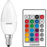 6X OSRAM SET 2 AMPOULES 4.5W LED RGB + BLANC CHAUD 2700K CONNEXION E14 AVEC TÉLÉCOMMANDE