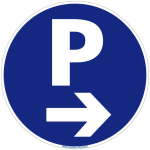 SIGNALETIQUE.BIZ FRANCE - PANNEAU DE SIGNALISATION PVC 1 MM. PANNEAU INTERDICTION. PANNEAU PARKING, PANNEAU D'INFORMATION PVC. TAILLE AU CHOI