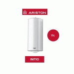 CHAUFFE-EAU ÉLECTRIQUE VERTICAL MURAL BLINDÉ INITIO 75L - ARISTON - 3200833