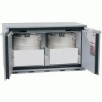 ARMOIRE SÉCURITÉ SOUS PAILLASSE UB-T-30 UB30.060.110.2T GRIS - ASECOS