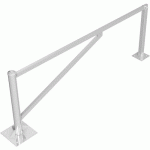 BARRIÈRE PIVOTANTE À CHEVILLER POUR CADENAS - 2500 MM - SCHAKE