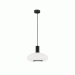 EULUNA SUSPENSION MILANO, À UNE LAMPE, OVALE, BLANCHE