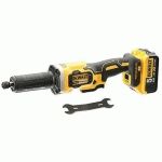 MEULEUSE DROITE XR 18V 5AH LI-ION BRUSHLESS - 2 BATTERIES - DEWALT