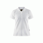 POLO DE TRAVAIL FEMME EN COTON 3390 - BLANC - M BLAKLADER