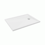 RECEVEUR DE DOUCHE EXTRA-PLAT 120X90CM - BONDE À DROITE - BLANC - CAMILLE JACOB DELAFON