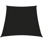 VIDAXL - VOILE DE PARASOL TISSU OXFORD TRAP�ZE 2/4X3 M NOIR