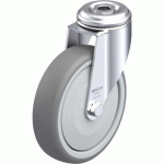 BLICKLE - ROULETTE PIVOTANTE Ø 125MM BANDAGE CAOUTCHOUC TPE 120KG - LKRA-TPA 126KF