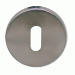 PAIRE DE ROSACES DE FONCTION EN INOX 304 BROSSÉ - CLÉ L EUROWALE